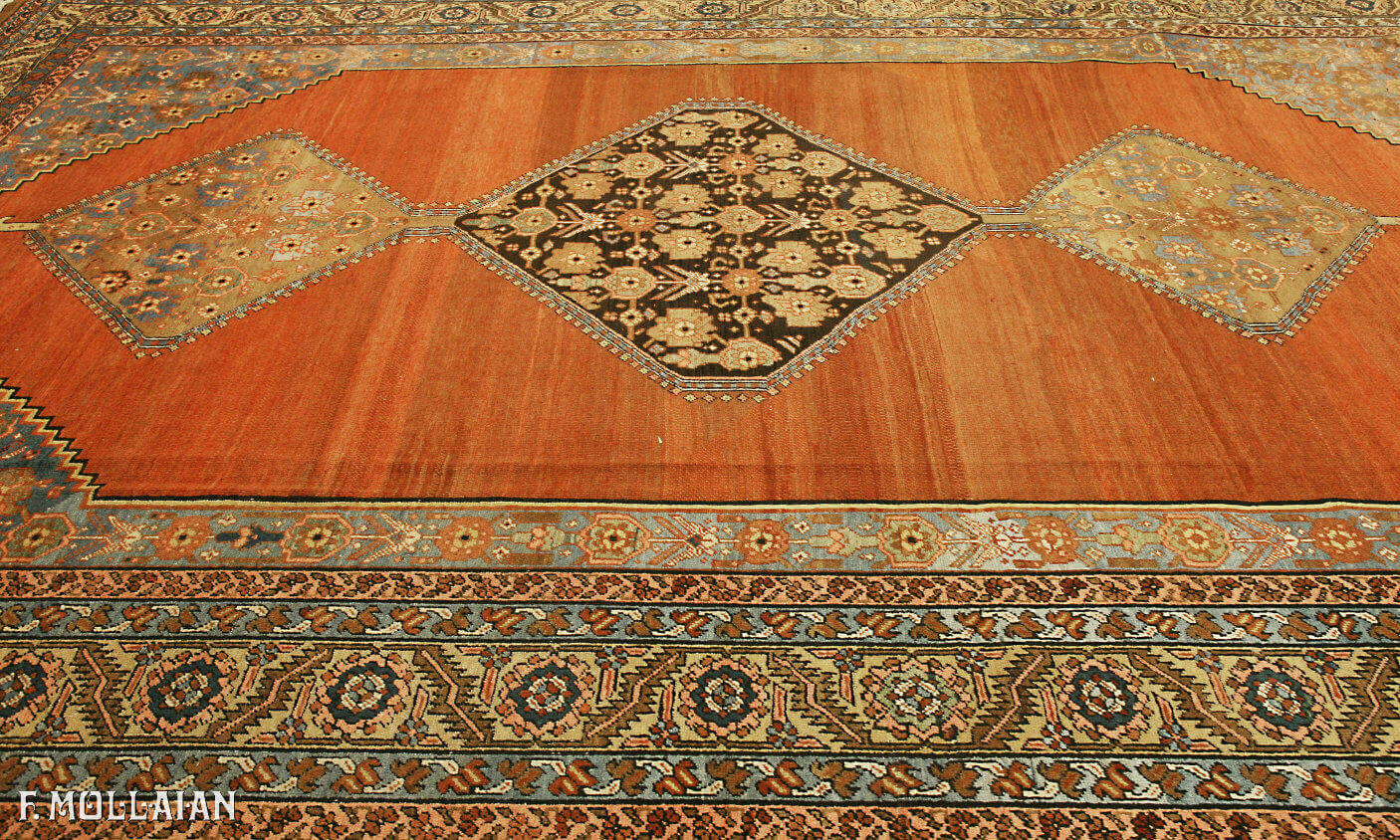 Antique Persian Bakshaish Carpet n°:55863081